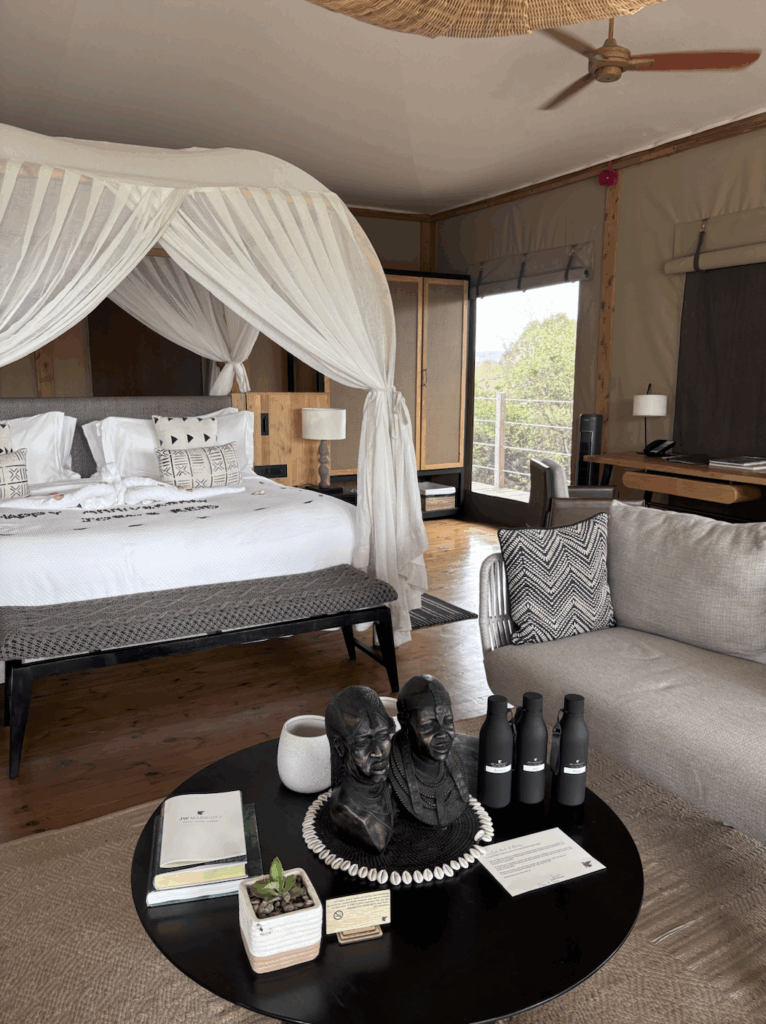 our suite at jw masaii mara lodge